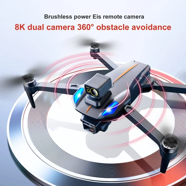 K911 MAX GPS Drone 4K Professional Obstacle Avoidance 8K Dual HD Camera Brushless Motor Foldable Quadcopter RC Toys for Children 6