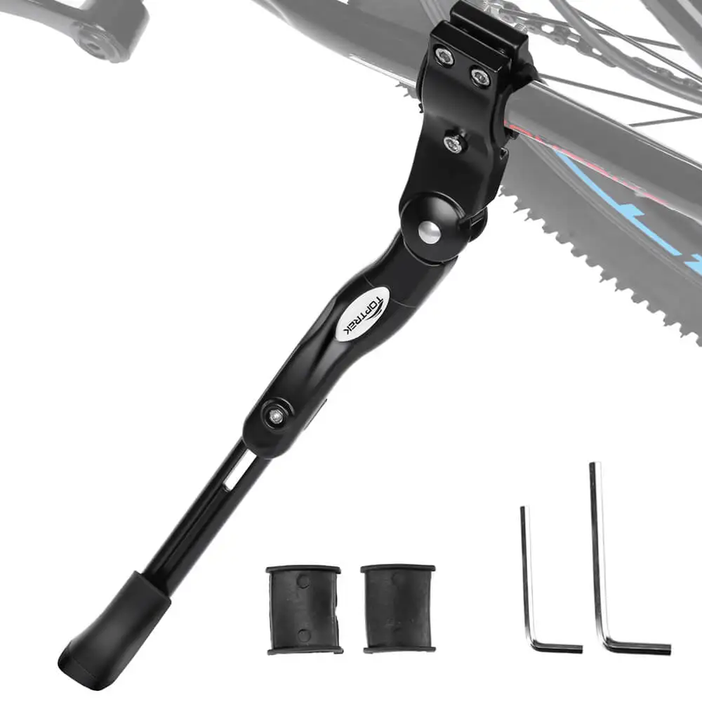 

Регулируемая подставка Toptrek для горного и дорожного велосипеда, велосипедная подставка, стойка для парковки велосипеда, опора для горного велосипеда, подставка для бокового удара, подставка для ног