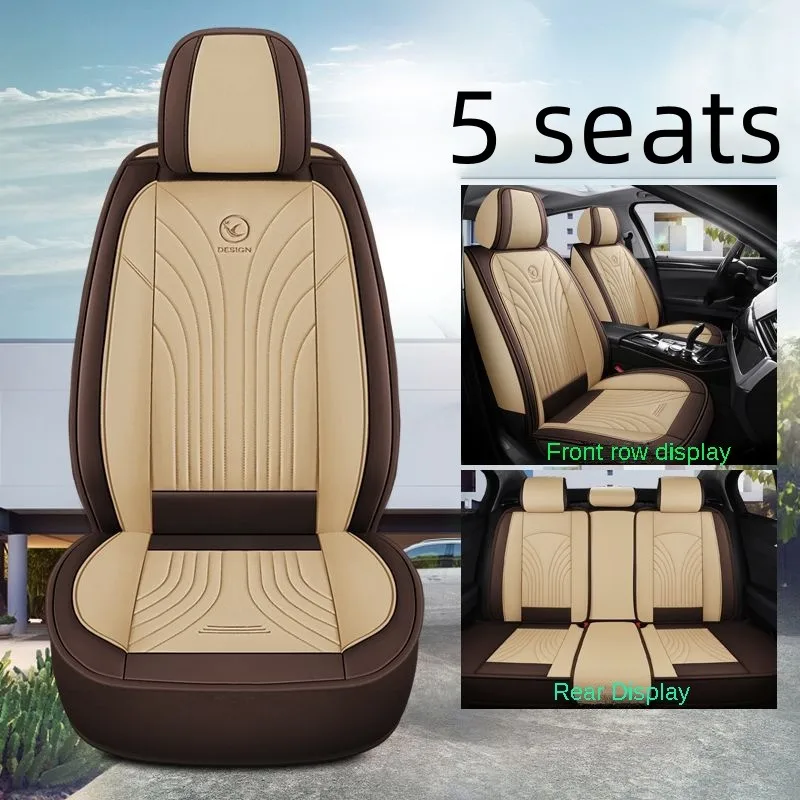 Leather Car Seat Covers For Geely All Models Emgrand EC7 X7 FE1 Accessories  - AliExpress