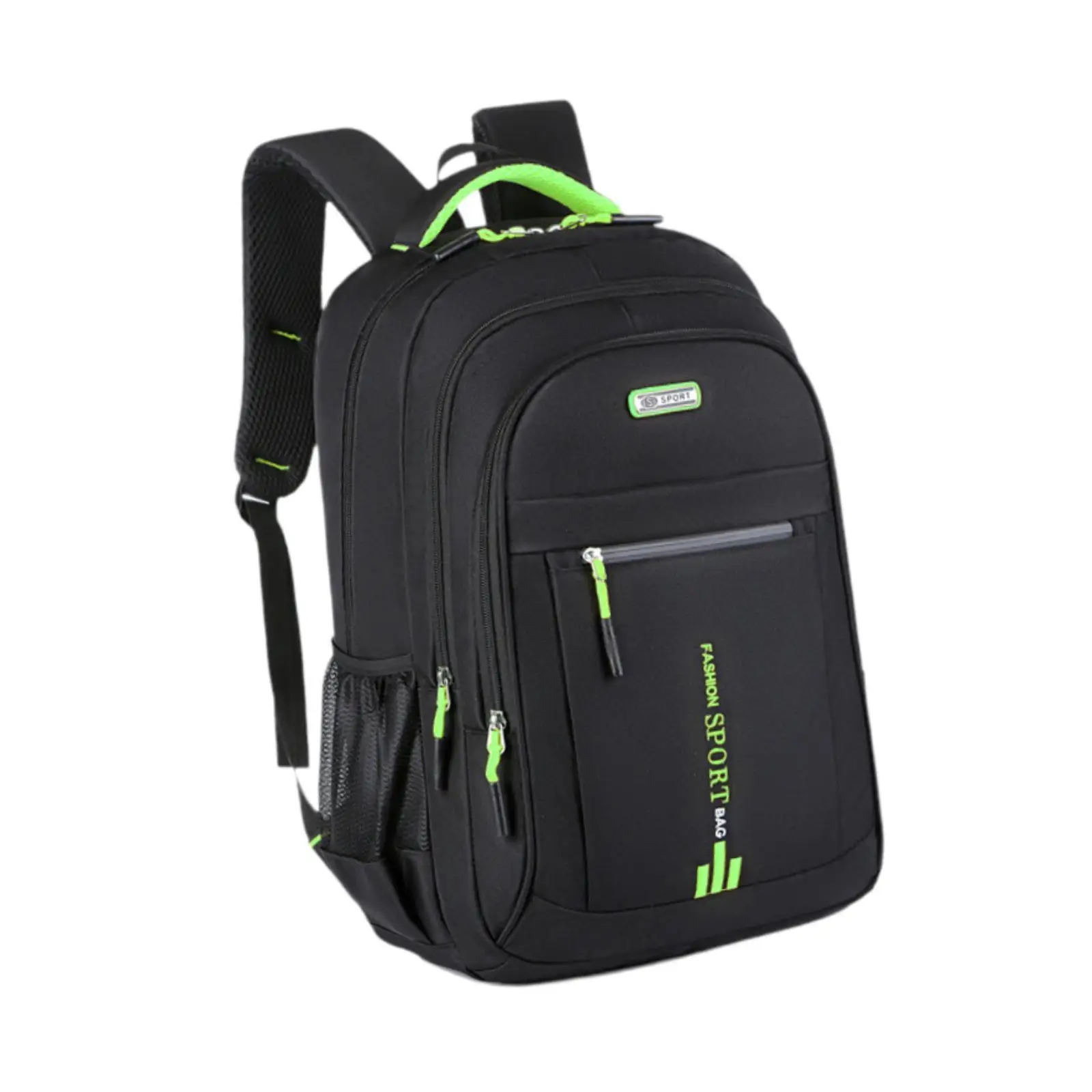 Laptop Backpack Nylon Lightweight Multifunctional Waterproof Rucksack for Overnight Travel Outdoor Sports Weekender Hiking