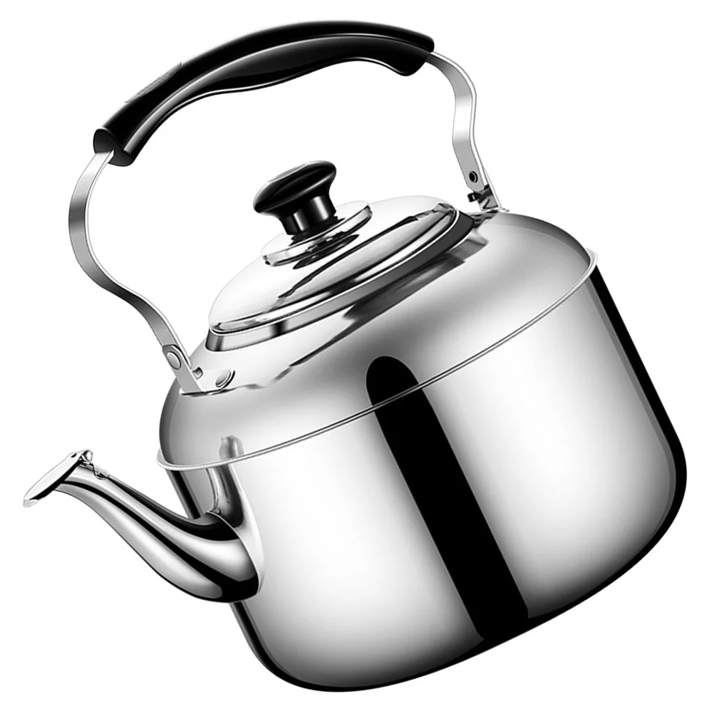 

Water Kettle Stainless Steel Whistle Tea Pot Whistling Electro-thermal Portable Teakettle Heating Stovetop Sounding