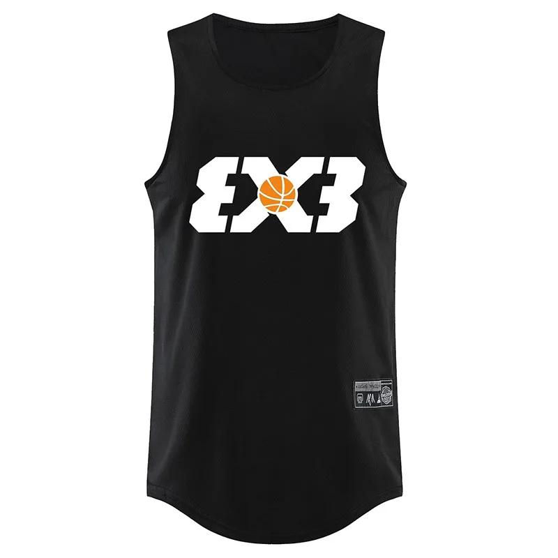 Plus Size Basketball Vest for Men Quick Dry Baggy Summer Sports Tops Crossfit Exercise Training Gym Fitness Running Shirt