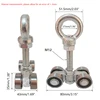 Taller Strut Channel Trolley Assembly Heavy Duty Sliding Door Linear Guide Bearing Top Mounted Channel Steel Shaft Hanging Wheel 4