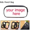 Customize Your Logo / Name  / Image Cosmetic Cases Cartoon Pattern Pencil Bag  Teenager Boys Girls Stationary Bag Pencil Holder 1
