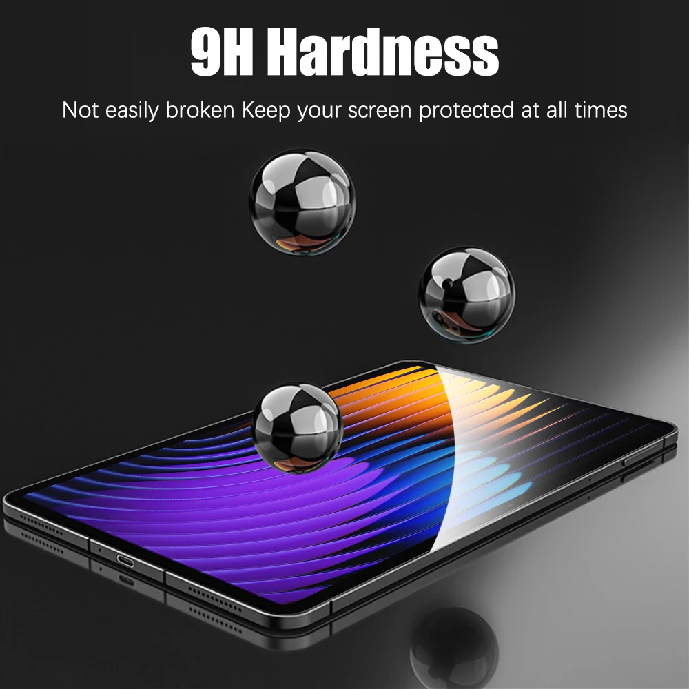 2pcs For Xiaomi Pad 7 Pro 11.2 6 6s Pro 12.4 Screen Protector Tempered Glass For Mi Pad 7 Pro 6 6s Protective Film Accessories 4