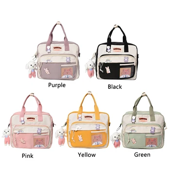 Korean Student Schoolbag Japanese Nylon Backpack Girl Travel Totes Shoulder Bags 2