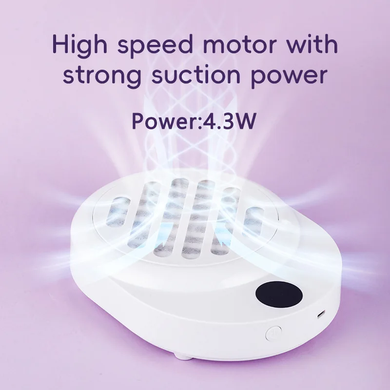 Mini Dust Filter Grinding and Nail Removal Dust Collector Mini Battery-powered N