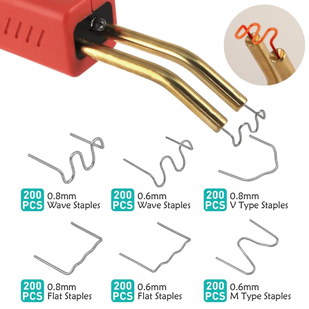 best rechargeable torch New 70W Hot Stapler PVC Plastic Welder Heat Gun welding machine plastic bumper soldering iron garage tools Car bumper Repair kit quality flashlights