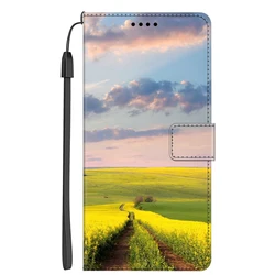 Cartoon Magnetic Wallet Leather Flip Case - Stand and Card Holder Design for WIKO Y62 (Fluorescent Green)