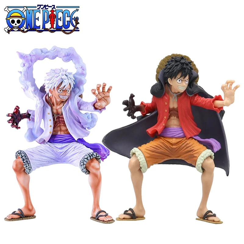 

Anime One Piece Gear 5 Luffy Nika The Island of Ghosts Standing Action Figure Model Collection Ornament Children's Toys Gifts