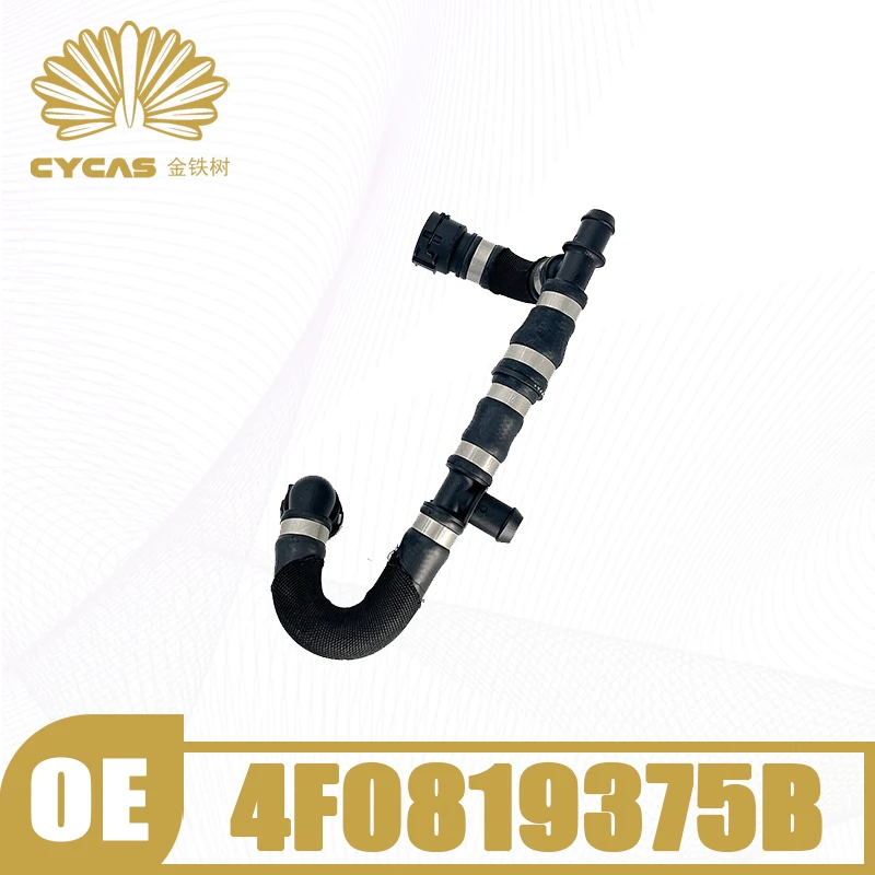 

1pcs CYCAS Brand Tank Radiator Hose Warm Air Water Pipe #4F0819375B For Audi A6L C6 Quattro Replacement Parts