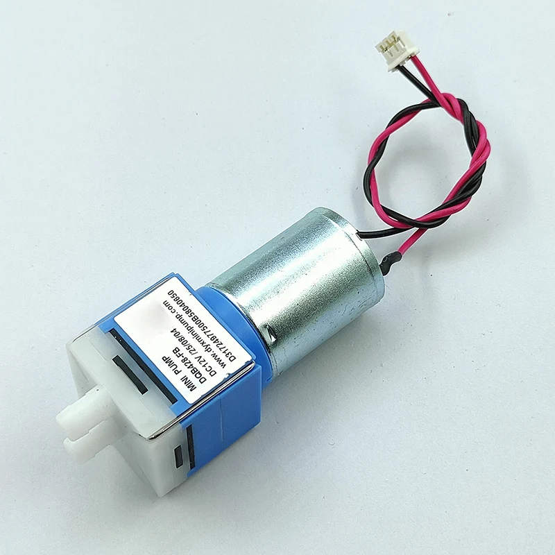 DQB428-FB 미니 진공 다이어프램 펌프 28MM DC 6V-12V 소형 370 모터 음압 흡입 DIY 인플레이터 공기 산소 펌프