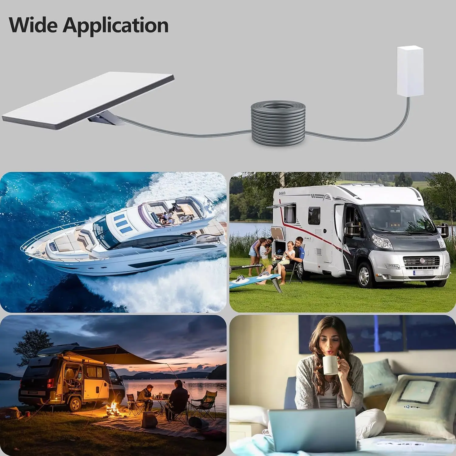 2 in 1 Starlink Mini Cable USB-C and DC to DC Power 100W PD Cable for3M Starlink Mini Waterproof Charging