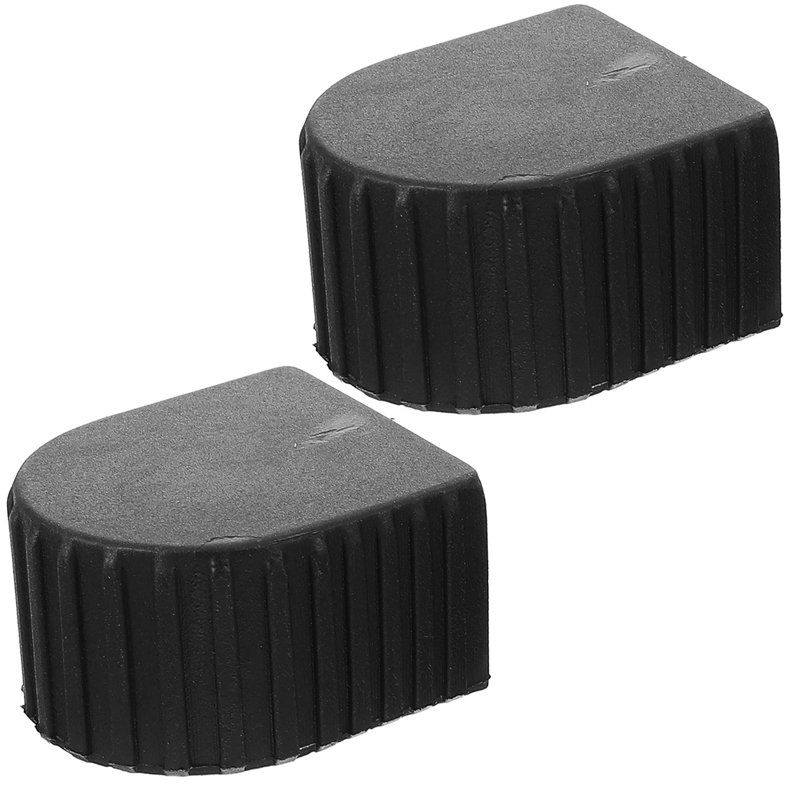 

2 Pcs Telescopic Ladder Top Cover Ladders for Home End Caps Accessories Plastic Folding Step Covers Supplies Protectors