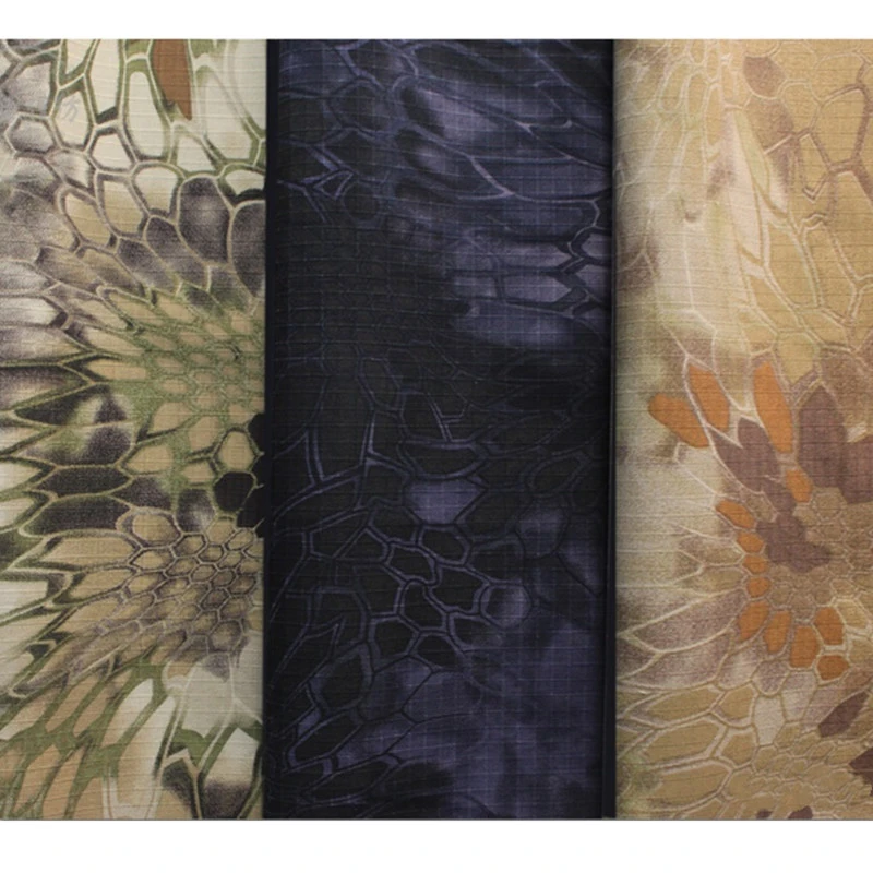 Pythons Grain Printed Fabric Polyester Cotton Camouflage Cloth ...