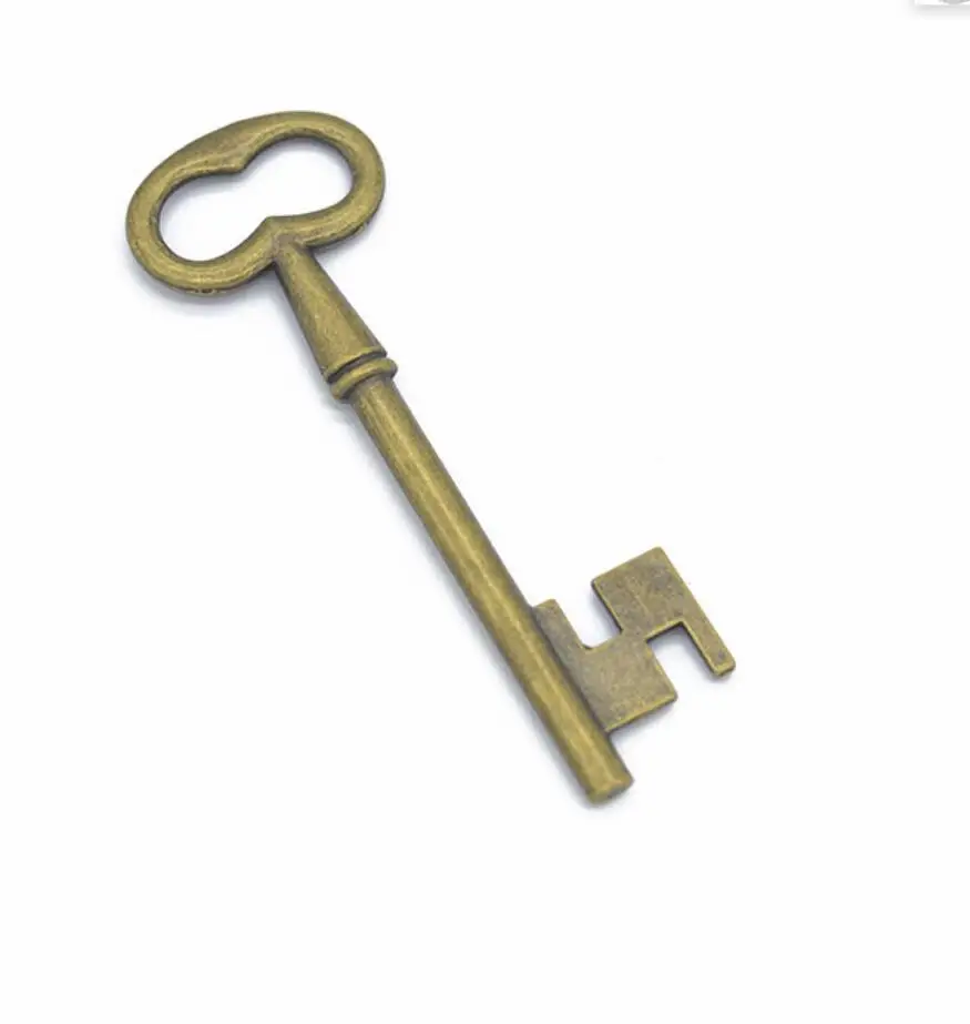 20pcs 57x20mm Key Charms Metal Keys Charms Vintage Key Charms Findings Vintage DIY Accessories For Jewelry Making F0170