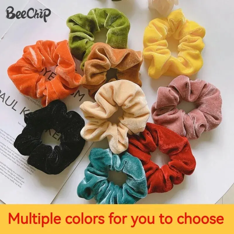 Hair Ties 10PCS Macaron Color Hair Rope Simple Style Good Elasticity Fashion Accessories for Girls