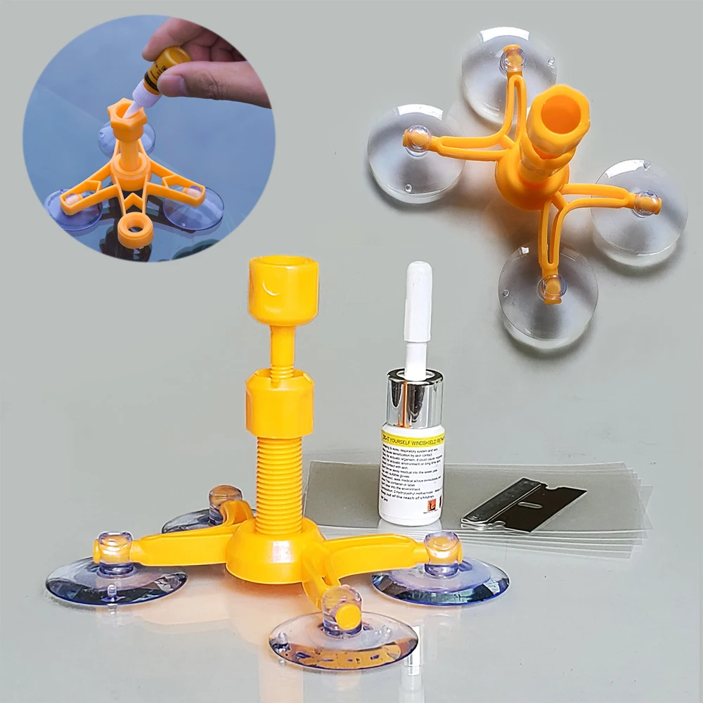 Strumenti Fai Da Te Kit Di Riparazione Del Parabrezza Dell'Auto Agente Di Restauro Del Vetro Liquido Auto Parabrezza Riparazione Di Crepe Accessori Pe