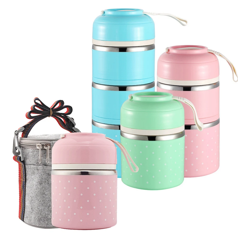 Japanese Thermos Lunch Box for Food Container Portable Thermal Lunch