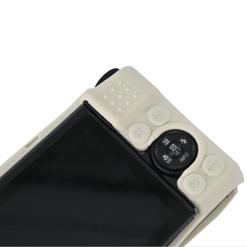 BOVKE Silikon Case Für Canon SX740/SX730 - Kamera Hülle Mit Objektivschutz