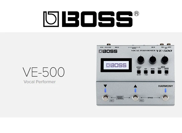 【極美品】BOSS VE-500 BOSS VE-500 Vocal Performer ボーカルエフェクト ボス | 島村