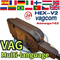 2024 VCDS VAGCOM Interface VCDS HEX V2 Update 23.11 FOR VW For AUDI Skoda Seat Multi-Language Car vagcom Diagnostics Tools 1