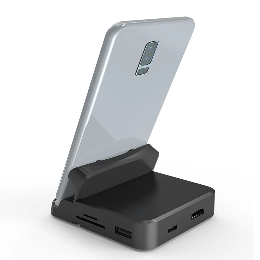 8 In 1 Type C HUB Docking Station Phone Stand Dex Pad Station USB C To HDMI-compatible Dock Power Charger Kit For Samsung type c docking station,docking station,usb hub converter,usb hub adapter