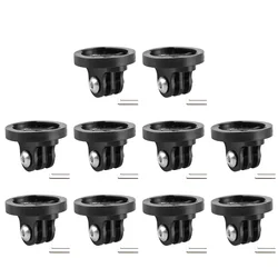 Universal Bike Computer and Camera Mount with Headlight Holder and Adapter Bracket (10PCS B Concave)