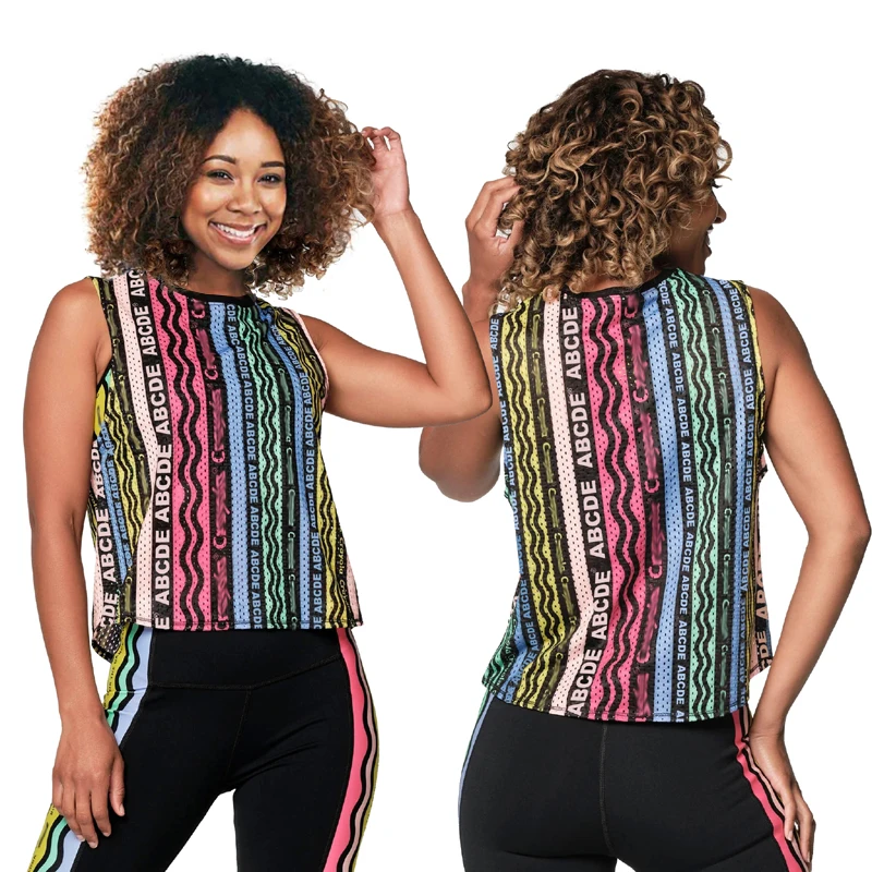 

ABCDE Fitness Sports Dancing Quick-drying Sleeveless T-shirt Vest Top t0382