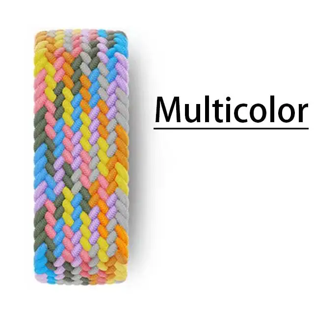 Braided Solo Loop Watch Band Bracelet Strap