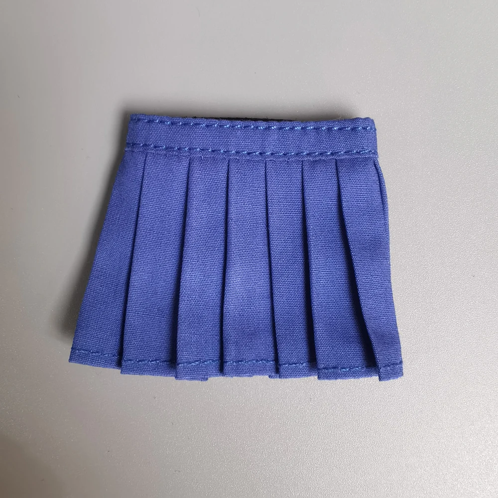 女性用プリーツチェックスカート1/6スケール,在庫あり,12インチ