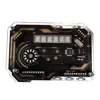 Desktop RGB clock, self-made RGB ornaments, e-sports room ornaments, light pollution clock 5