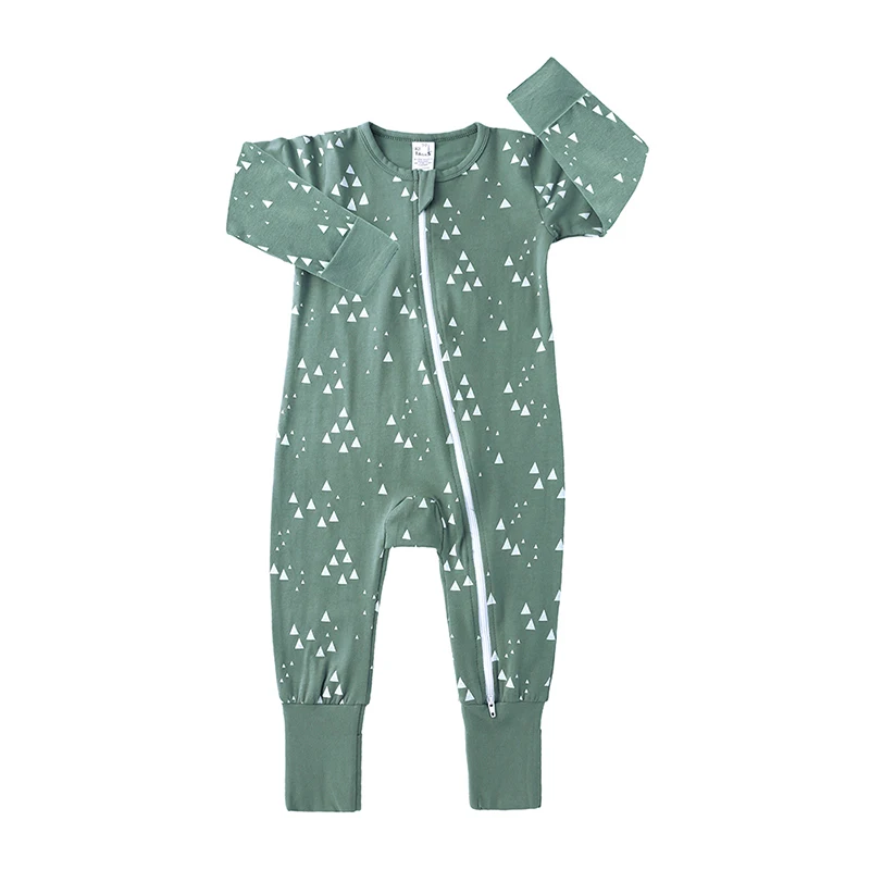 Infant jumpsuit spring romper animal print girl boy cotton pajamas newborn zipper climbing cartoon rompers baby products boys