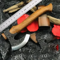 Hot selling Thunderbolt Axe Outdoor Portable Multi functional Knife Axe DC53 High hardness Sharp Cutting Edge 1