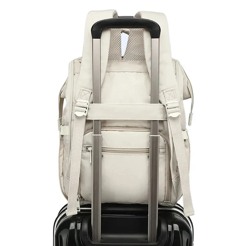 Baby Nappy Bag Mummy Bag Backpack Waterproof Storage Handbag Outdoor Travel Mommy Maternity Bag For Baby Stuff 2 Layer Gray 4 Baby Nappy Bag Mummy Bag Backpack Waterproof Storage Handbag Outdoor Travel Mommy Maternity Bag For Baby Stuff 2 Layer Gray 4