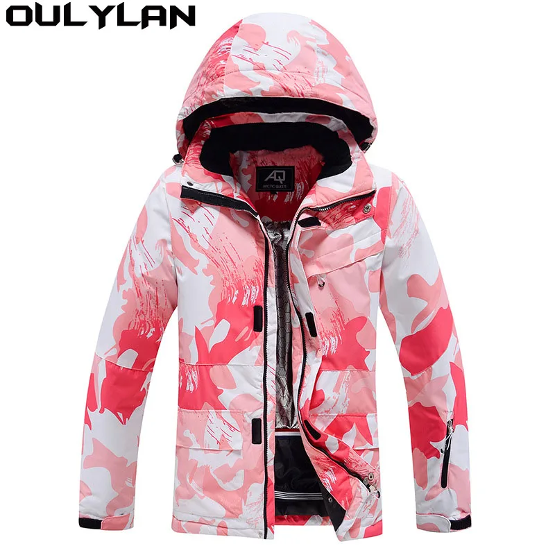 

Oulylan Snowboarding Women's Winter Snow Suit Jackets Clothing Skiing Costume 10k Waterproof Windproof Ice Coat Jackets