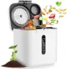 4L Electric Composter for Kitchen, Smart Compost Bin Outdoor/Indoor, Odorless/Auto-Cleaning/ 3 Modes/Intelligent LED Display 1