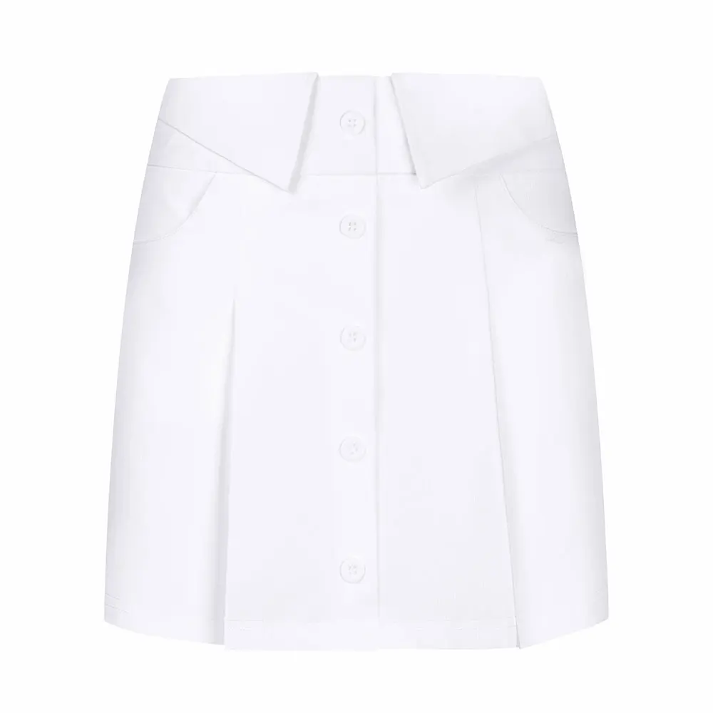 New women's golf short skirt summer outdoor half skirt pleated skirt, comfortable, quick drying, sporty,