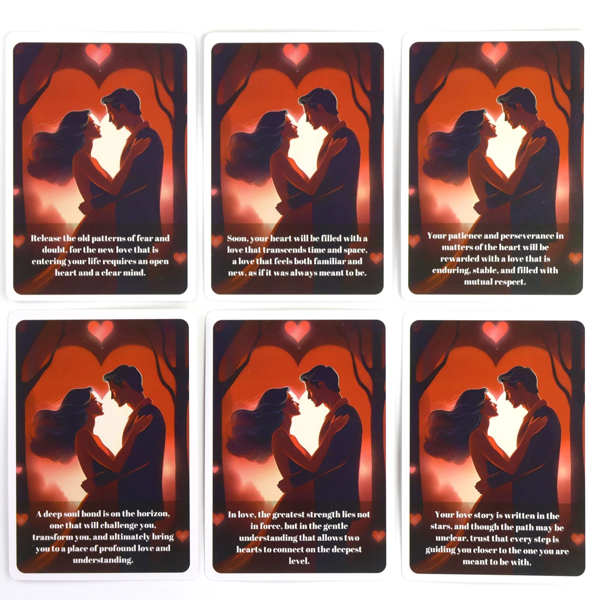 Love Oracle Cards About 10X6cm For Family Party High Quality Fortune Telling Divination Tarot Cards Deck Game 6