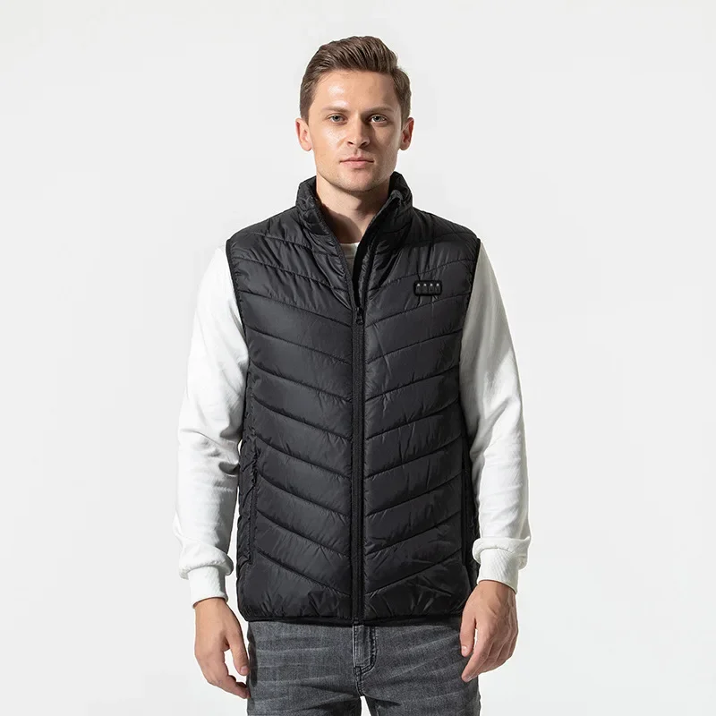 New Smart Heating Vest Top21 Unisex Electric Heated Motorcycle Jacket Cross-Border Supplier Bulk Order