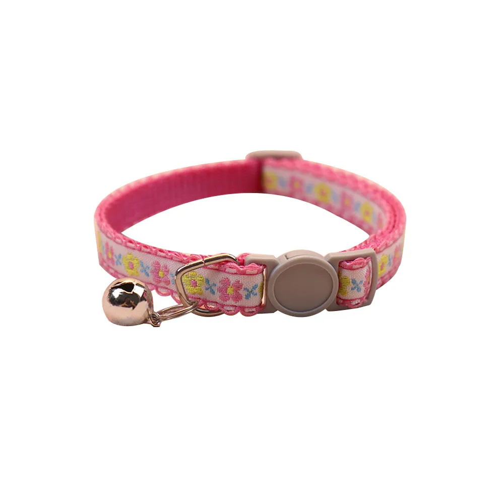 Hand Knitting Flower Pet Collar 6
