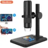 RIEVBCAU Digital Microscope Newest 1600X Professional USB With 8 LED Endoscope Camera Magnifier For Phone PC Coin Soldering Tool 1