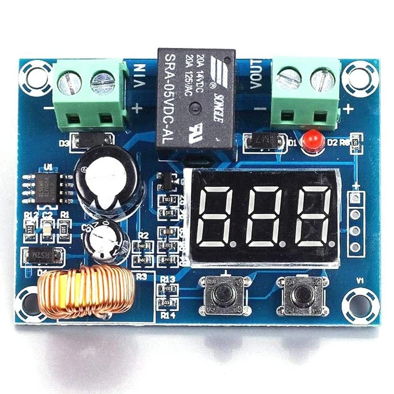 Disconnect Module 40a Dc 5v-60v Battery Protection Module With Lcd 40A Low Voltage ...