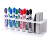 10-Slot Acrylic Dry Erase Marker Holder Wall Mounted Eraser Organizer Storage Rack Pen Pencil Stand Stationery School Supplies 5
