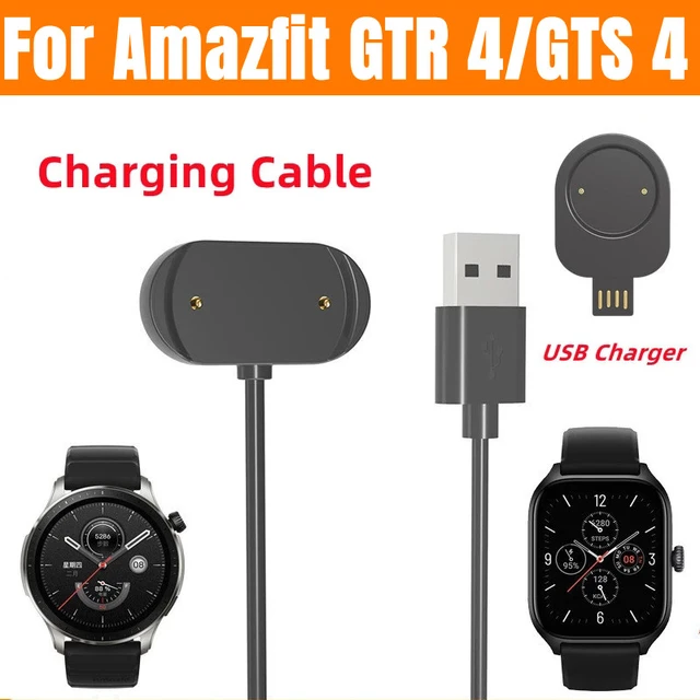 Charging Cable For Amazfit GTR 4 GTS 4 USB Magnetic Charger Line For Amazfit  GTR 3 Pro GTS 3 GTR2 GTR4 Fast Charging Power Cable - AliExpress