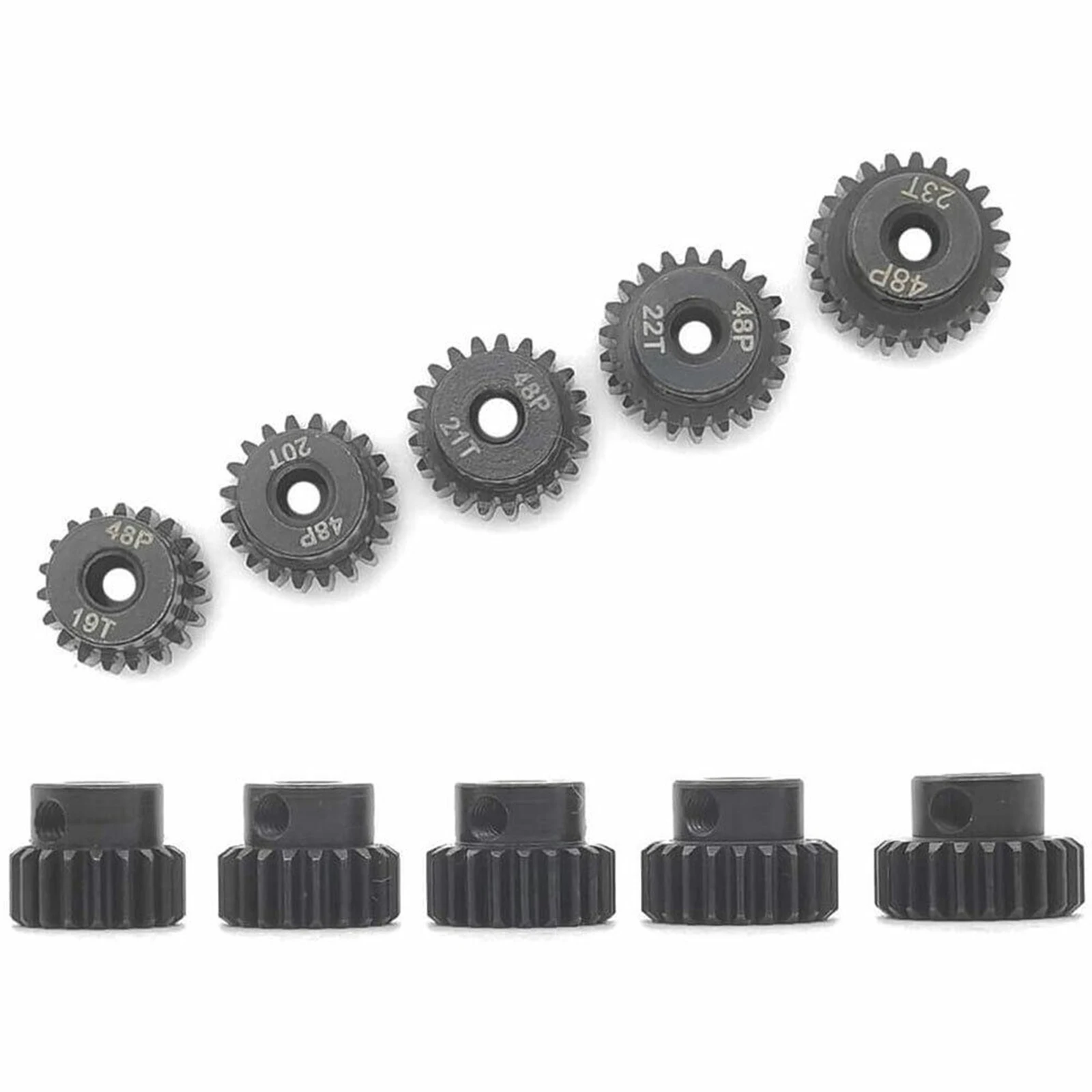 Jeu complet de pignons 48P 19T-23T pour Traxxas 1/10 Rustler Slash 2WD, dans leur emballage.