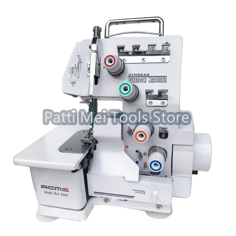 Electric overlock Sewing Machine MultiFunctional Overedge Machine Desktop Three-Track Four-Track Overcast