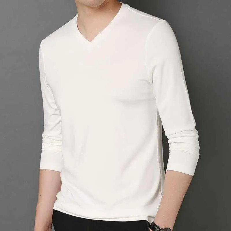 Men's Ice Silk Ultra-Thin Long Sve T-irt Versatile Loose Fit Spor Base Layer irt Pure Color Summer Sweatirt