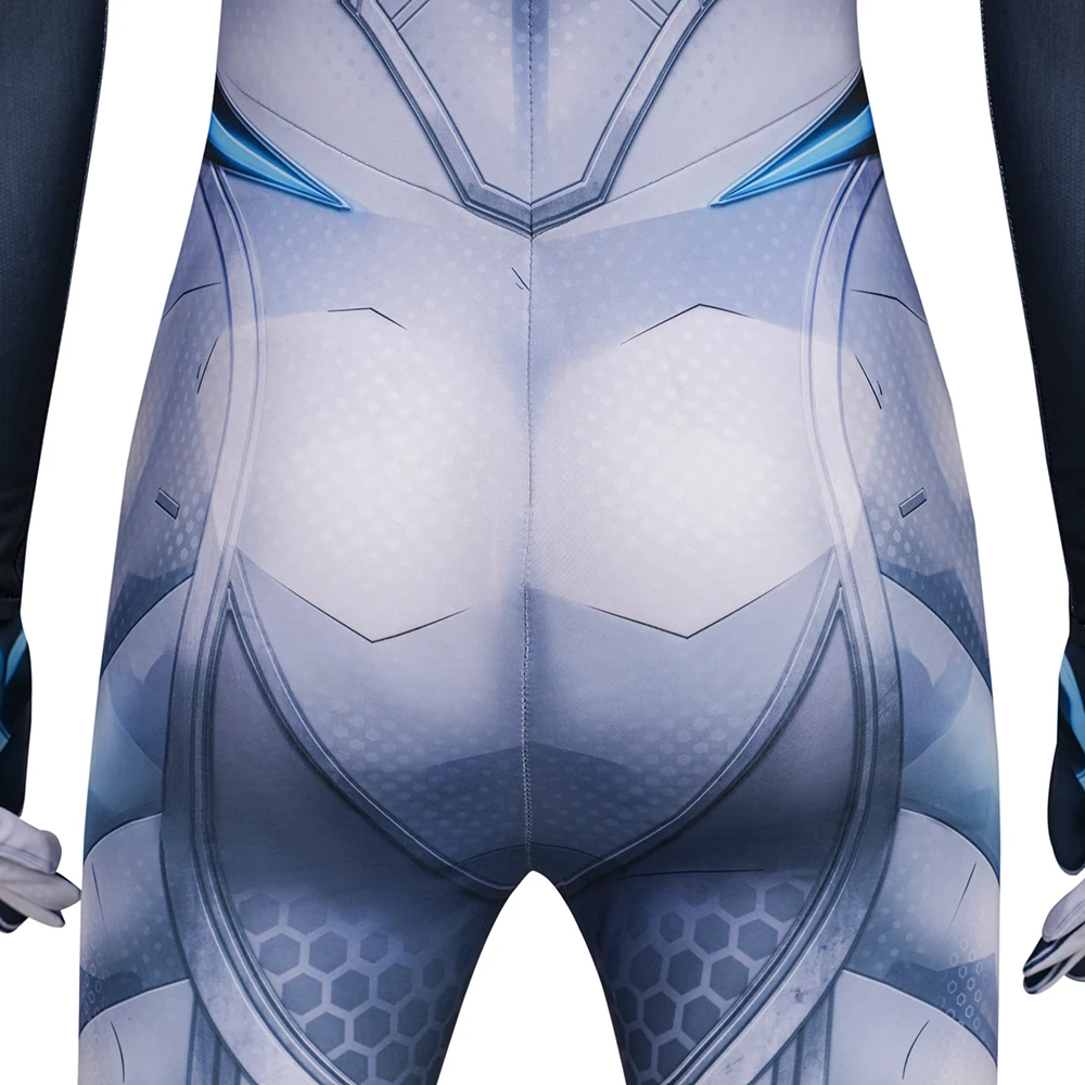 Marvel Rivals: Invisible Woman (Susan Storm Richards) | White Black Cosplay Costume 55 Marvel Rivals Invisible Woman Susan Storm Cosplay Costume for Women (Unofficial)
