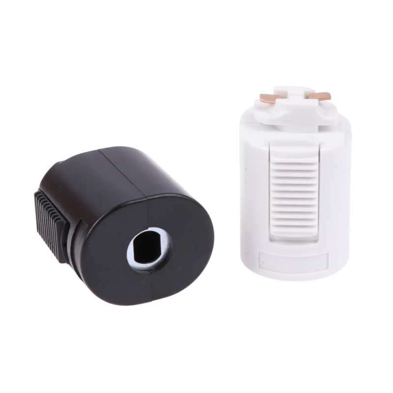 Description Picture 6 of item1Pc Black/White Two Wire Led Track Lamps Head Track Rail Light Connector Track Head Adapter Hanger Converter